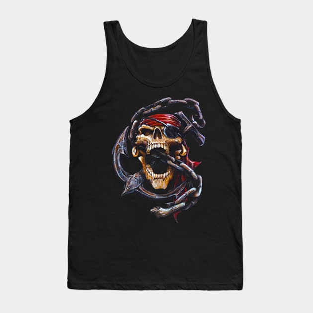 Pirate Anchor Tank Top by Your Time Is Limited